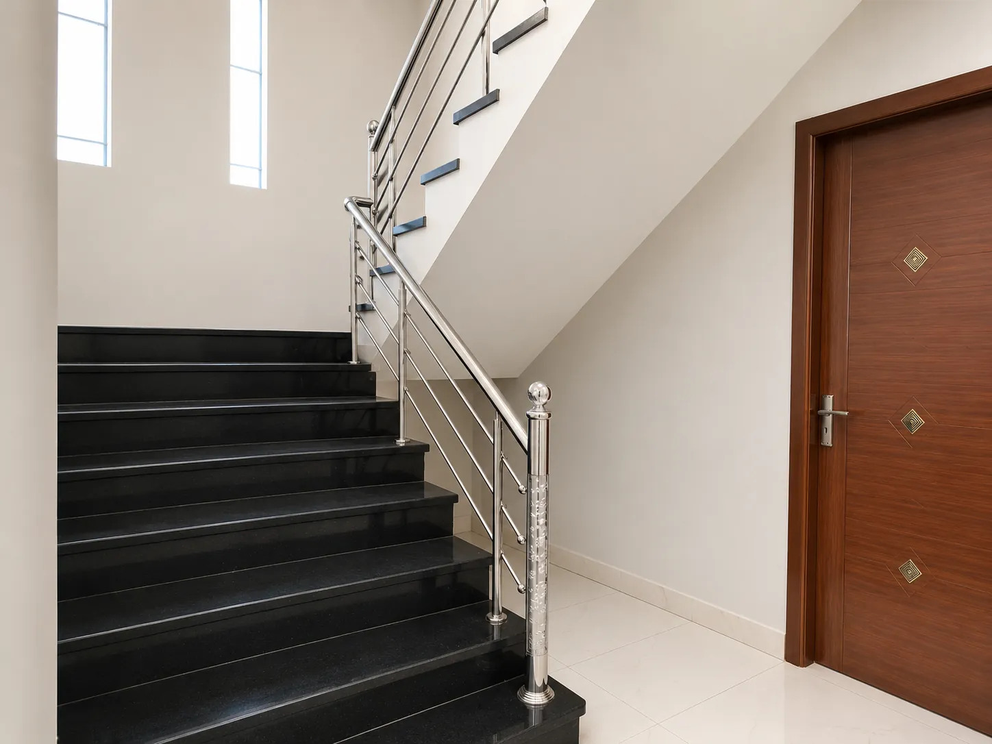 SS 304 Staircase Safety Railing